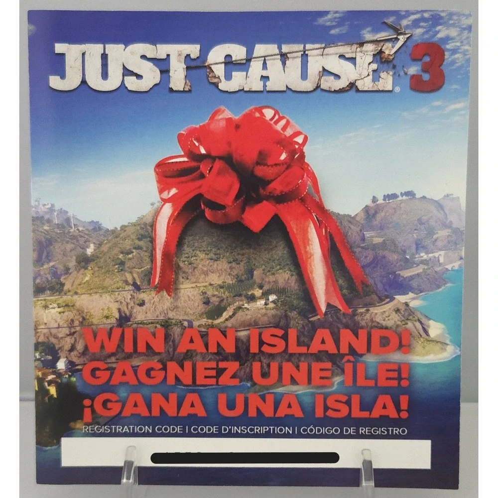 Just Cause 3 Day One Edition - Xbox One - Complete CIB - Tested